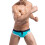Blaue Herren Badehose Mit Kordelzug Leicht 4