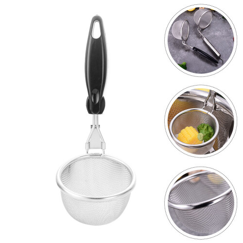 1Stk Sieblöffel Küchenutensil Mit PP-Griff 1