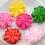 40Stk Robuste Stoffblumen Handgenäht Party Ornamente 6