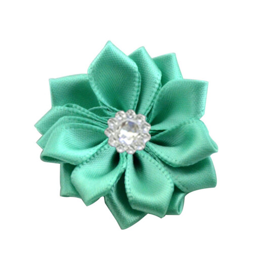 40Stk Robuste Stoffblumen Handgenäht Party Ornamente 1