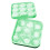 Ice Trays Rose Flower Shape Ice Maker Ice-Avocado Green 1