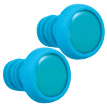 1Paar Blaue Fahrrad Lenkerenden Polyestergummi, Langlebige