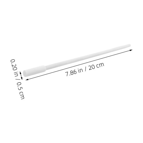 2Stk Ptfe Magnetischer Rührstabhalter Weiß Labor Wiederverwendbar 1