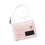 PVC Rosa Kartenhalter Mit Hängeband Und Glitzereffekt 6