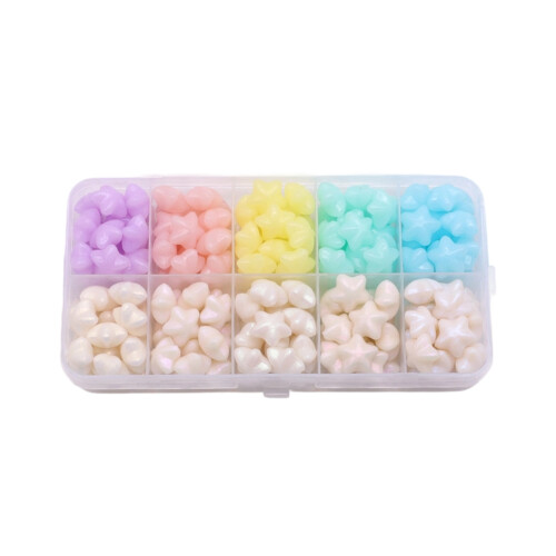 Perles de cire à cacheter en forme d'étoile vintage,-10 gelée