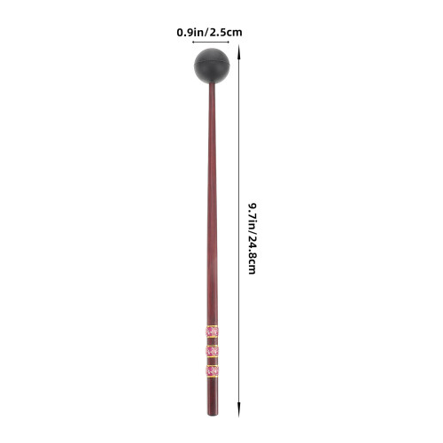 1Par Mallets De Para Percussão Marrom Confortável Para Casa 2