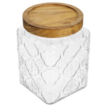 Vorratsdose Luftdicht Mit Holzdeckel Für Und
