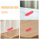 3St Rood Plastic Scoreaccessoire, Stabiele Hockey Scorekeepers 8