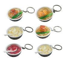 Small Toy Food Keychain Simulation Food Keychain-Series B