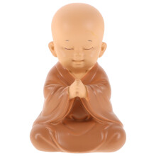 Resin Buddha Auto Ornament Khaki Mini Glücksbringer
