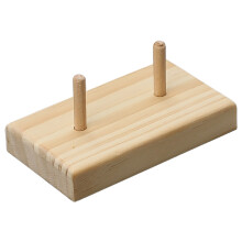 Lichtgeel Draadhouder Met Bobbin Organizer Voor Handwerk