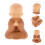 Resin Buddha Auto Ornament Khaki Mini Glücksbringer 9