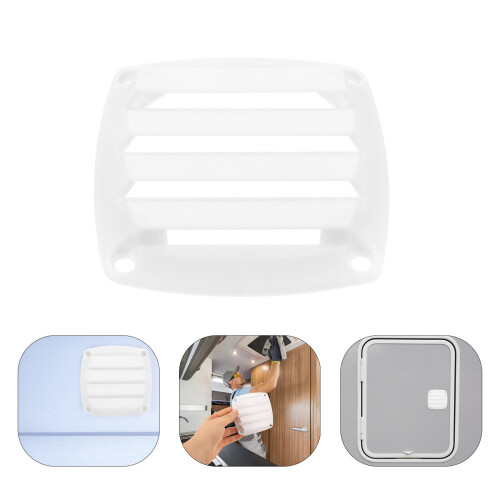 Abs+staal Boot Vent Luchtrooster Wit Voor Camper En Marine 2
