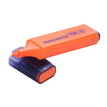 Stylo surligneur Portable, marqueur Fluorescent à-2 gros rouges