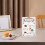 4Pcs Transparent Acrylic Menu Holders Table Sign Displays for Home Use 5