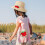 1Set Erdbeer Schultertasche Stroh Mit Hut Sommer Handtasche 9