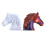 Durable Silicone Mold for Creating Horse Themed Wall-White 1