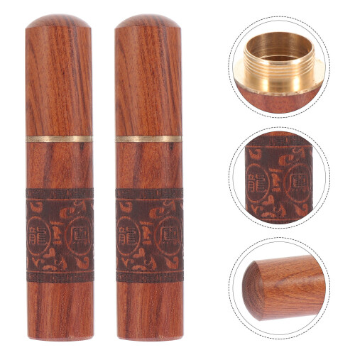 2Ud Caja Agujas De Y De Madera Y Portátil 2
