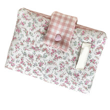 Bloc-notes multifonctionnel à imprimé Floral, bloc-notes de-Rose