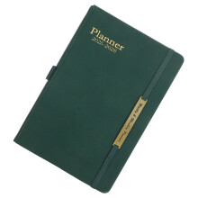 Praktische 2025-2026 Planner Groen Kantoor En Thuis Schrijfboek