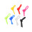 7Pcs Tennis Schläger Vibration Dämpfer Knoten 8