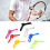 7Pcs Tennis Schläger Vibration Dämpfer Knoten 11