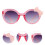 1Par Gafas Para Niños Rosa Con De Plástico Para 8