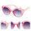 1Par Gafas Para Niños Rosa Con De Plástico Para 2