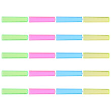 100Ud Protectores Transparentes Para Lápices Coloridos Reutilizables