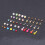 110Pz Fermagli Colorati Resistenti Per Scrapbooking E Progetti DIY 10