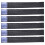 6St Duurzame Polyester Sleeve Ties Grijs Met Plakstrippen 11