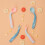 1Set Per in Silicone Rosa Utensili Morbidi E Resistenti 8