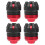 4St Front Fork Frame Sliders Motorfiets Beschermers Pp+aluminium 5