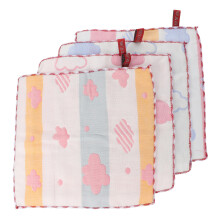 4Pièces Lingettes Bébé En Coton Serviettes De