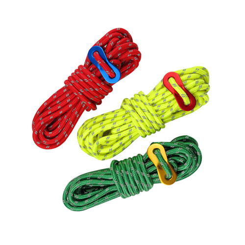 3Stk Reflektierende Windleine Dicke Campingseile Windschutz 2