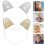 2Ud Accesorios Bebé Diademas Elásticas Encaje 6