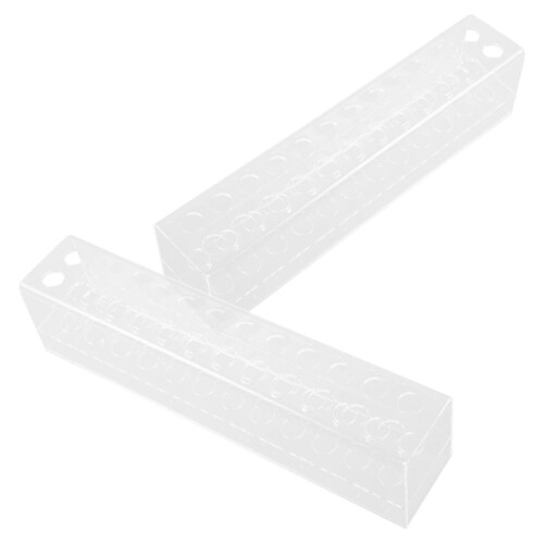 2Stk Acryl Pen Organizer Transparent Für Büro Makeup 2