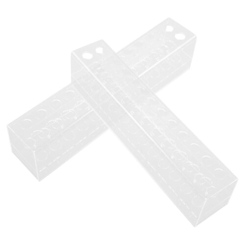 2Stk Acryl Pen Organizer Transparent Für Büro Makeup 1