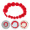 500Stk Rote Handgemachte Polyester Pompoms Für Basteln Und 9