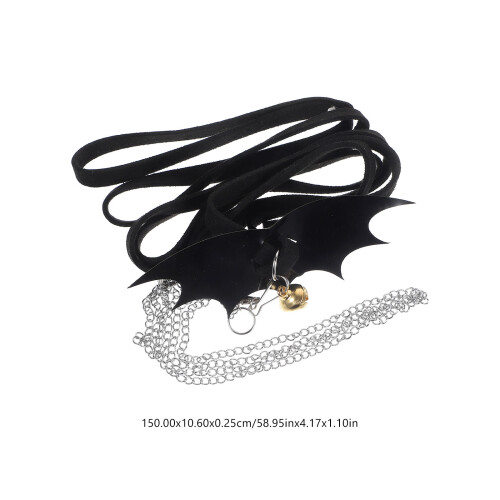 Turtle Leash Nero Con , Resistente E Regolabile Per Pet 2