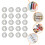 20St ABS Binder Discs Hartvormig Design Voor Planner En Kantoor 10