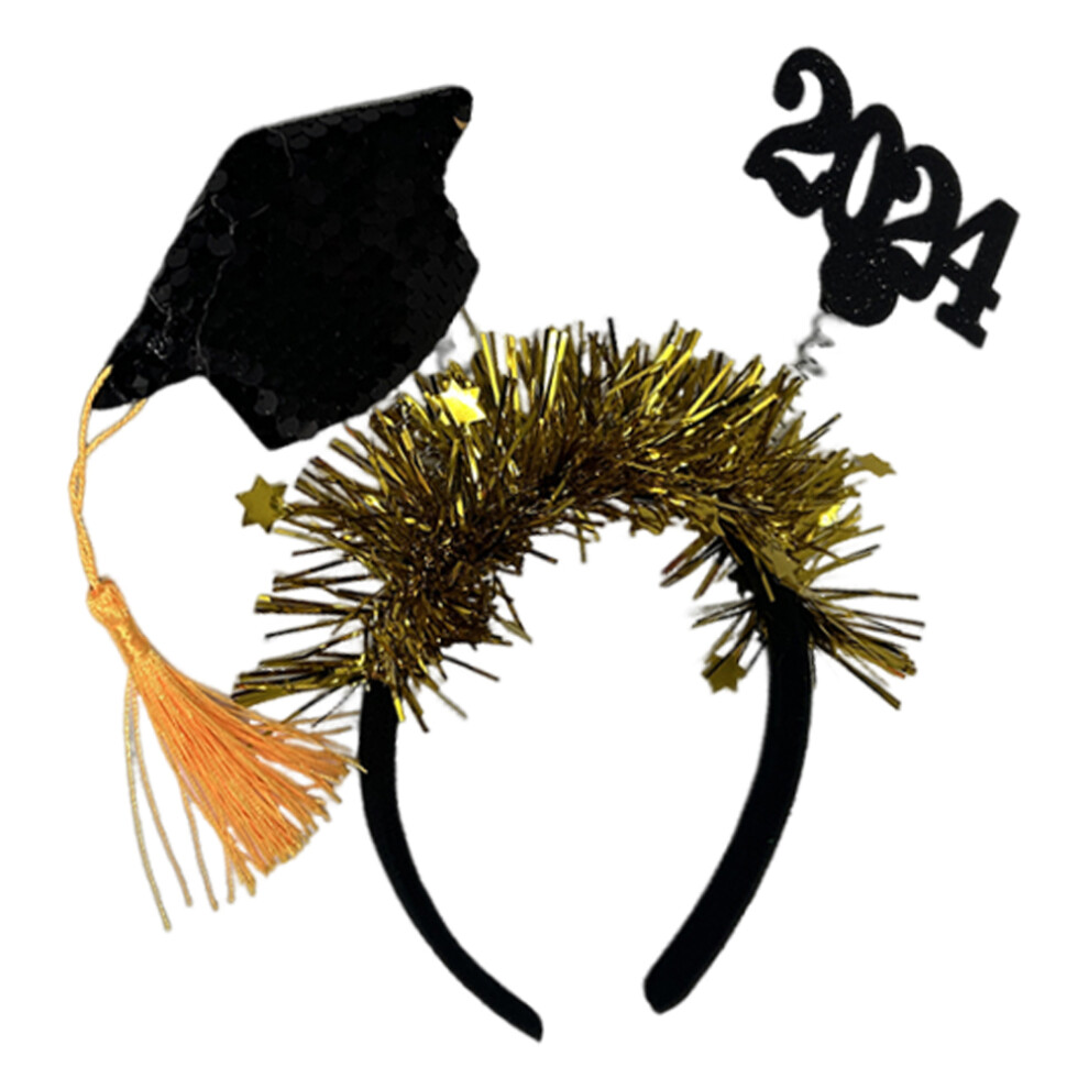 Cerchietto Party Cappello Laurea 2024 E Cosplay-image