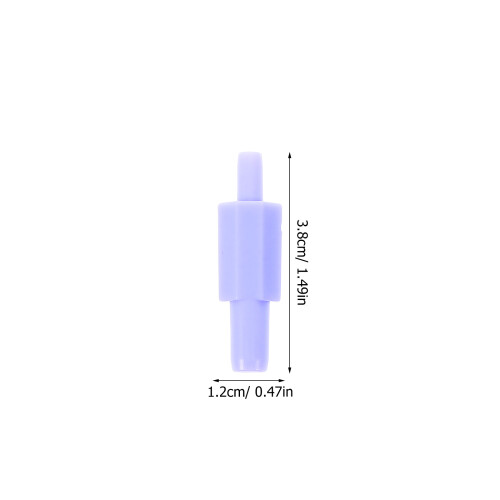 10St Paarse PP Dubbele Connector Borstkolf Accessoires Duurzaam 1
