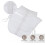Colletto Falso in Chiffon Accessorio Per 6