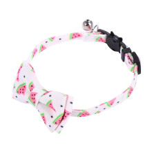 Verstellbares Halsband Mit Glocke Rosa Fruchtmuster