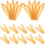 100St Gouden Cake Display Board Handvat Dikke Plastic Taarthouder 9