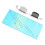 1Set Durable Sky-Blue Plastic Seam Allowance Sewing Measure Ruler 9