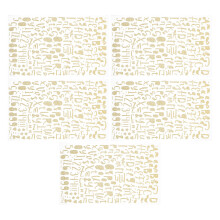 5St Glanzende Gouden Letters En Cijfers Stickers Voor Muurdecoratie