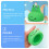 Sputum Palm Pressure Cup in Silicone Per Uso 10