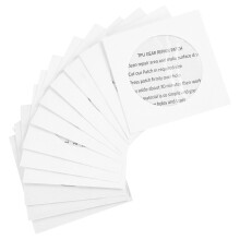 12Pz Patch Riparazione Tpu Bianco Impermeabile Adesivo Per Gonfiabili